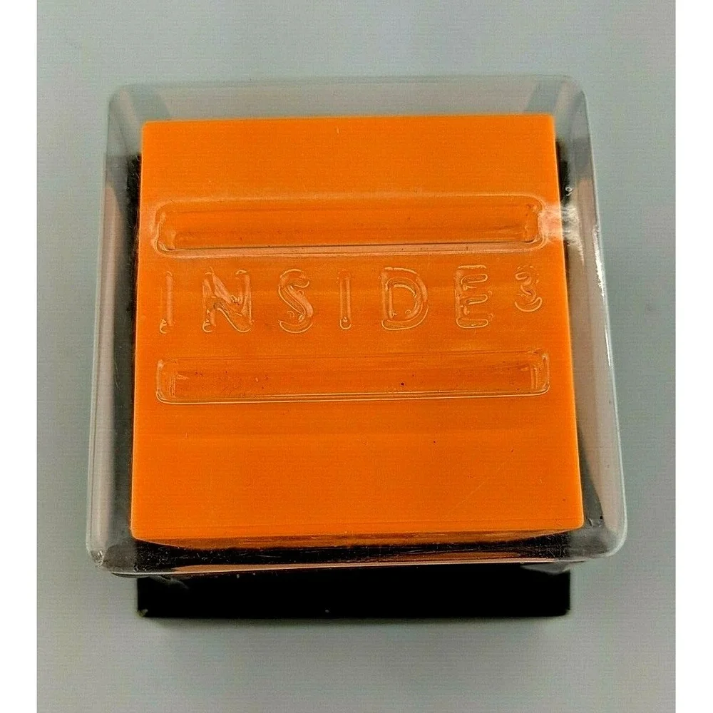 The Original Orange Labyrinth Puzzle Maze Cube Mean 0 Inside 3‎ NEW